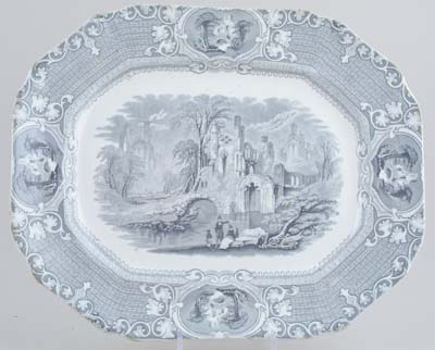 Meat Dish or Platter c1860